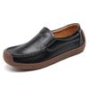 Genuine Leather Women s Casual Shoes Leisure Sneakers Women Luxury Brand Slip-on Loafers Female Soft Moccasi… More 35