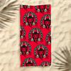 Movie Hellraiser Towel Polyester Beach Towel Quick Dry Sand Free Bath Towel for Summer Pool Travel Vacation