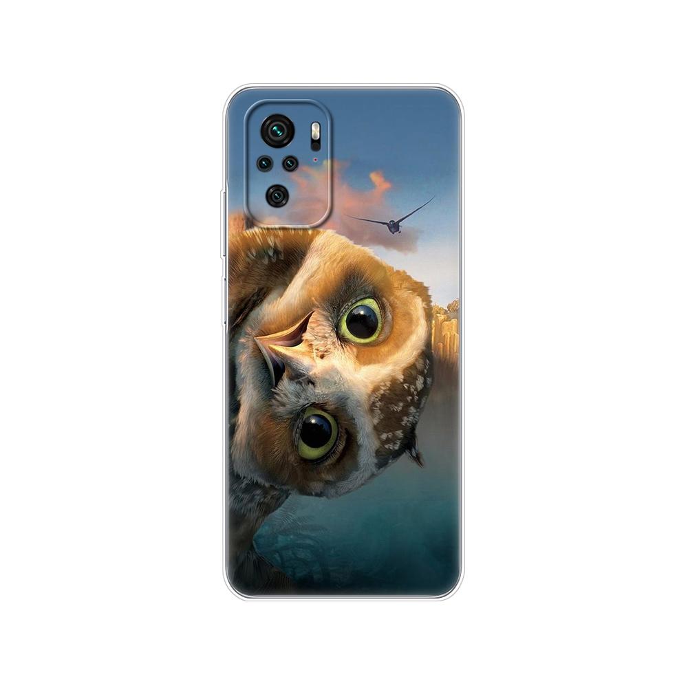 For Xiaomi Redmi Note 10 10S Case 4G 5G Silicon Soft Tpu Back On Redmi Note 10 Pro Global Phone Cover Note10 S Bumper Etui Funda