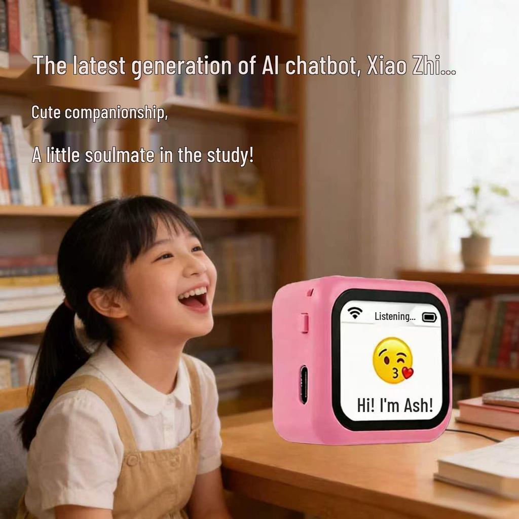 Xiao Zhi Smart AI Robot: Interactive Storytelling, Emotional Companion, Trendy Play Toy.