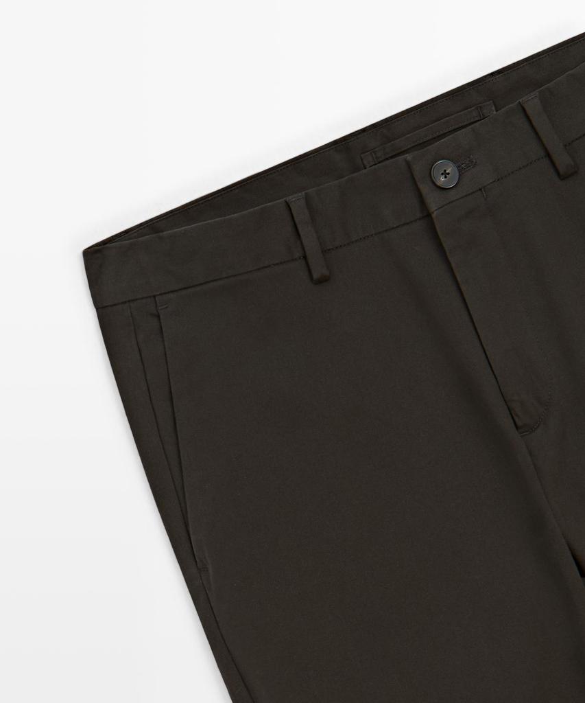 Masimodutti Cotton Slim Fit Pants