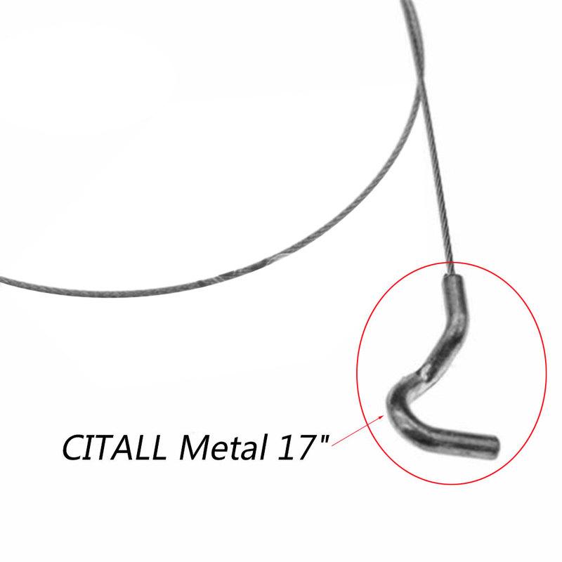 CITALL Metal 17" Handbrake Lever Release Cable Or Parking Handbrake Stop Handle Lever For Ford S-Max Galaxy 2006-2015 1774992