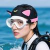 Neoprene Diving Headband Wetsuit Hood Cat Ears Swimming Headband Fashion Outdoor Diving Hat  Diving