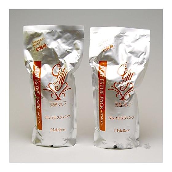 Moltobene Clay Esthe Pack 500 г Refill x2 Set