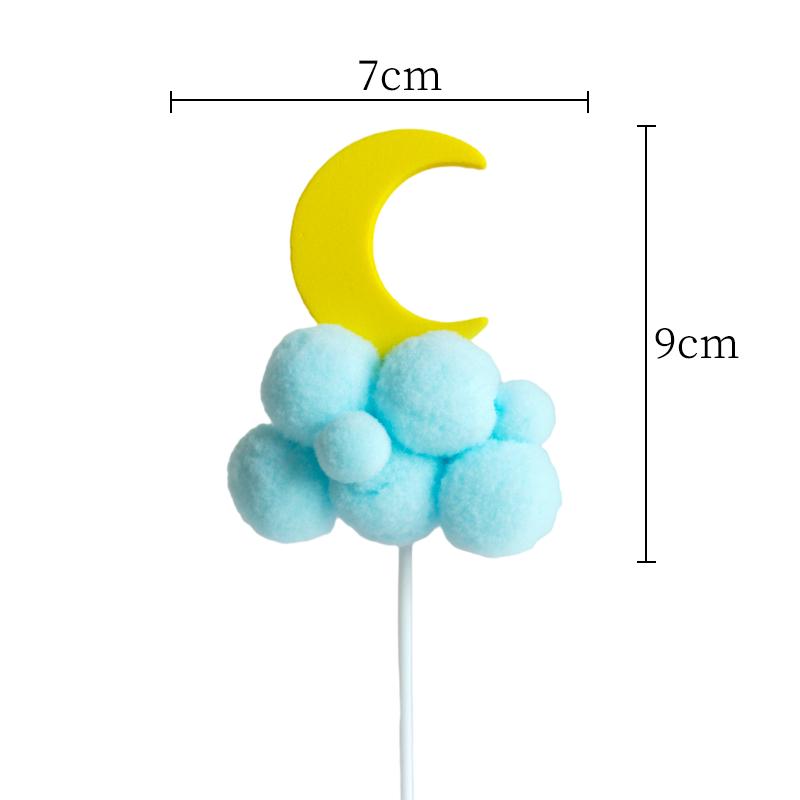 Dazzling Rainbow Tassel Birthday Cake Topper - Dessert Table Decoration