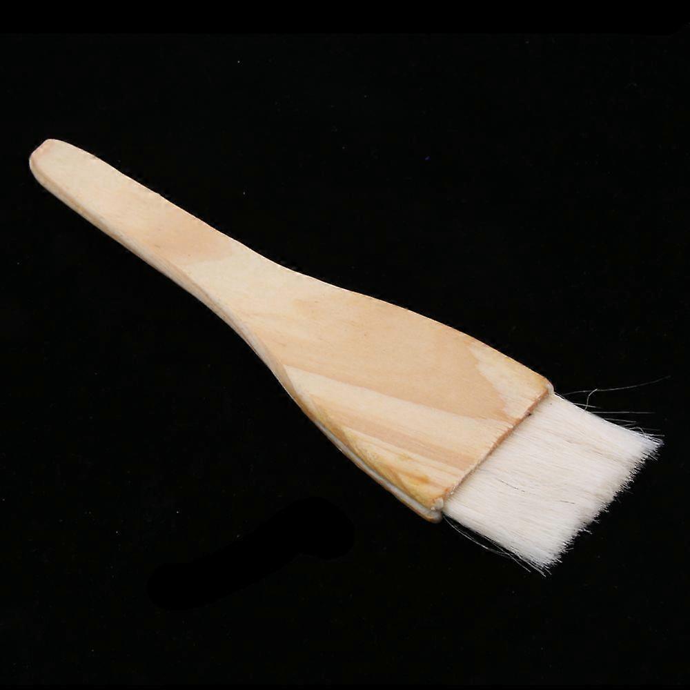 Baking Tool Wooden Handle Wool Brush BBQ Brush Pastry Brush S/L