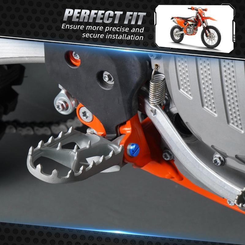 Footrest Footpeg Foot Pegs Pins For Yamaha YZ125 YZ250 WR250F WR450F YZ65 YZ85 YZ250F YZ450F YZ125X YZ250X YZ250FX YZ450FX