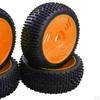 17 Wheel Rim & Rubber Tires 1/8 RC Car Buggy Tyre - 4 Pieces