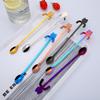 304 Stainless Steel Cat-Shaped Coffee Stirring Spoon