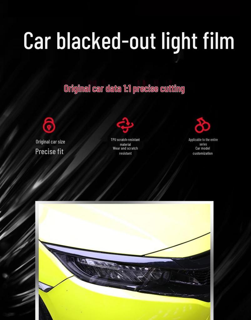 Honda HR-V/Vezel '23-25 Scheinwerferfolie - Transparent, Getönt, Farbwechselndes TPU