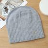 Knitted Thermal Hat Autumn and Winter Rabbit Fur Blended Women's Pullover Stacking Hat