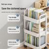 Zhaiwanjia 5-Tier ABS Storage Rolling Cart