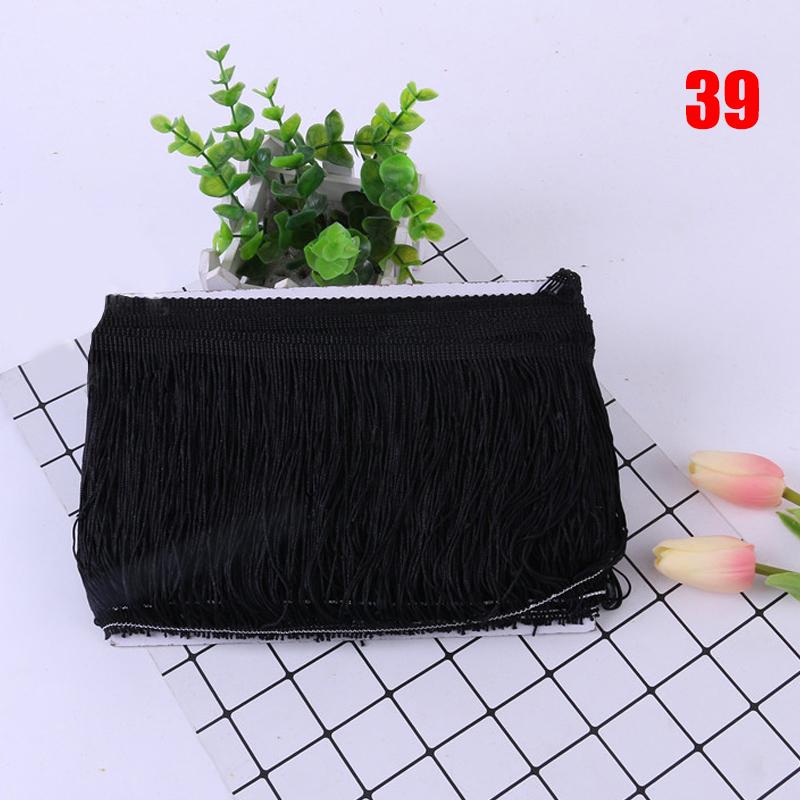 10 metrů latinská třásňová krajka makramé 15cm krajková ozdoba třáseň rayon DIY samba taneční šaty jevištní oděv šicí doplněk