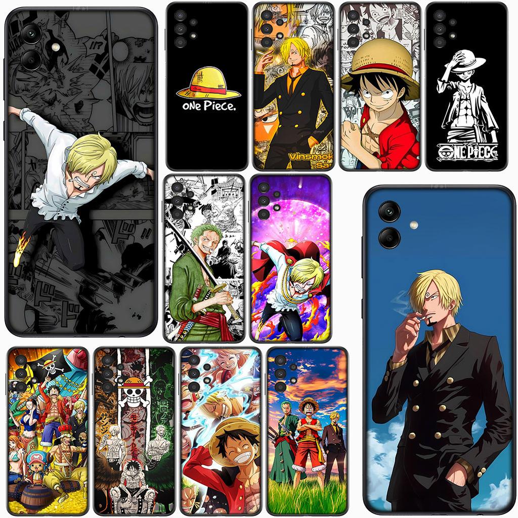 for Samsung Galaxy A17 A07 A04 j7 J5 J2 Prime J8 A01 A02 A03 A23 A71 A72 A41 M56 M23 Case One Pieces Luffy Roronoa Zoro Sanji