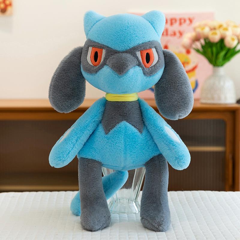 

40/60cm Morpeko Riolu Plushies Big Size Stuffed Cartoon Anime Plush Toy Cuddly Doll Throw Pillow Xmas Gifts Girl 40cm