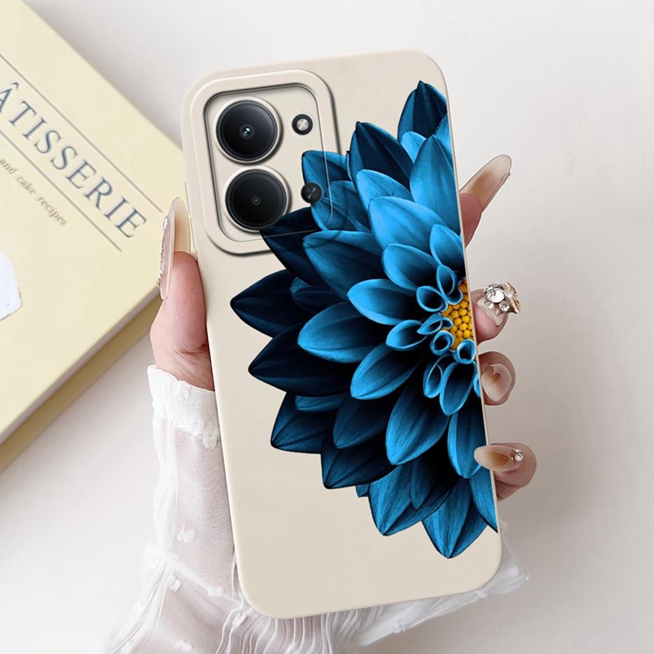 Für Xiaomi Redmi 15C 4G Hülle PocoC85 Niedliche Katze Blume Bemalte Abdeckung Weiche Silikon Handyhülle Für Xiaomi Poco C85 Redmi15C 4G Taschen