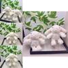 Cute Bunny Rabbit Plush Doll Keychain Ideal For Diy Projects And Collectors