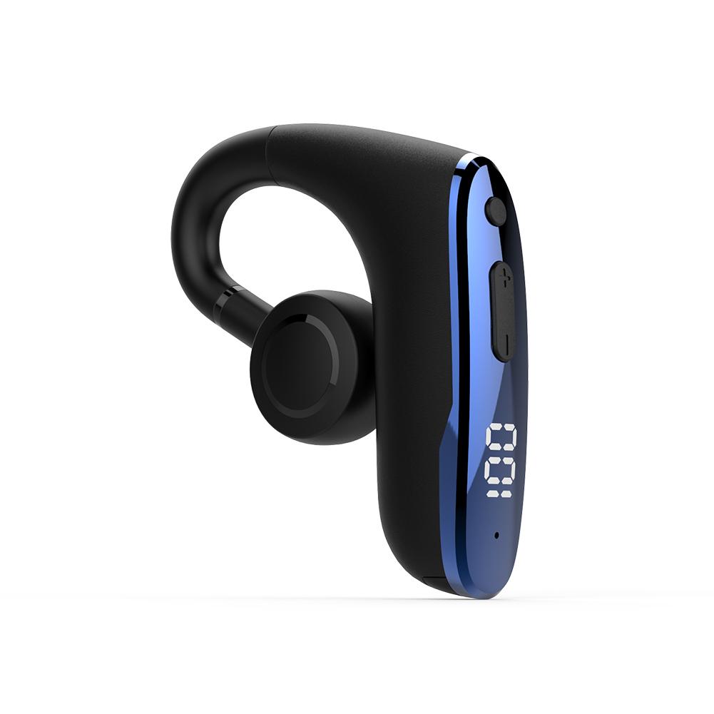 

Single Ear-hook Running Sports Earphones Noise Canceling Bluetooth-Compatible 5.2 Hanging Ear Type Headset for Driving Audifonos синій