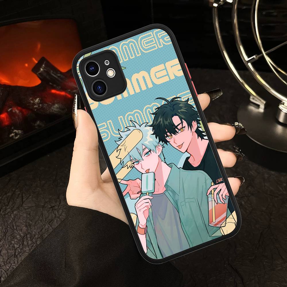 Popular Anime L-Link-Click Phone Case For IPhone 16 15 14 Plus 15 13 12 11 Pro Max X XS MAX Matte Cover