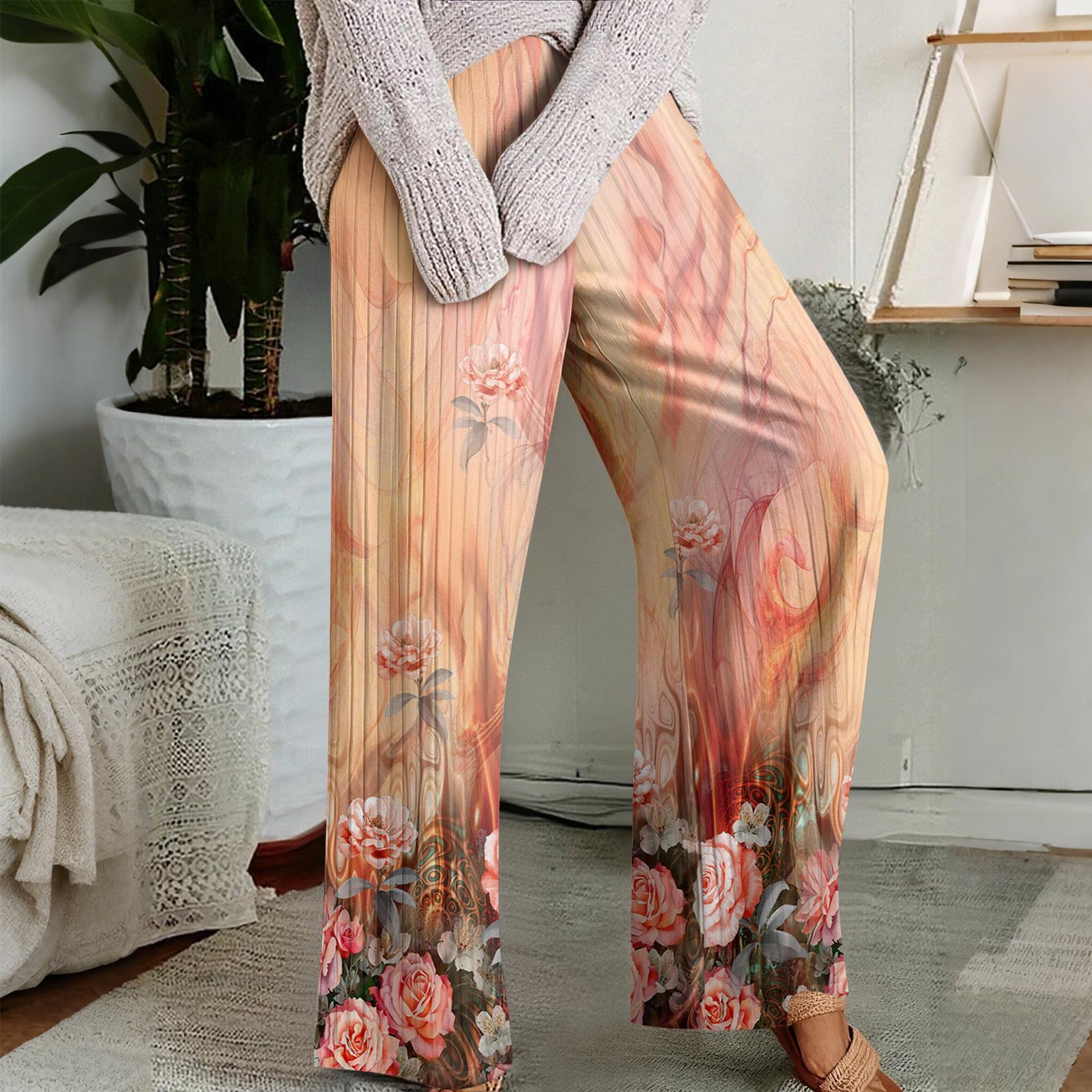 

Пижамные брюки, Одежда для сна, Повседневные брюки на резинке со шнурком, Удобные широкие брюки прямого кроя XL