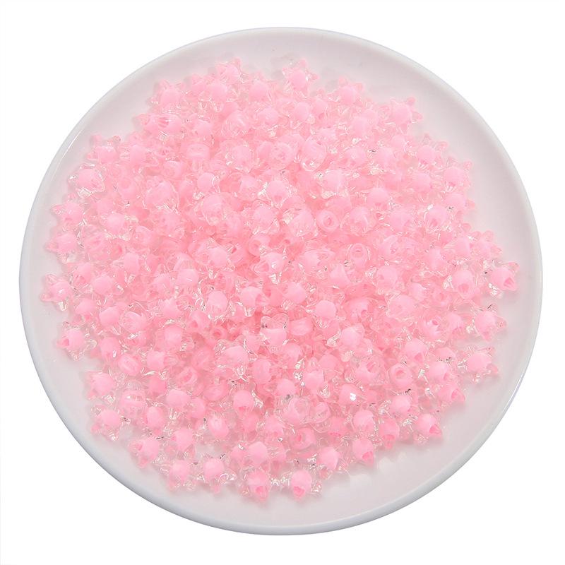 Frosted Acrylic Round Beads for DIY Jewelry and Beading Accessories