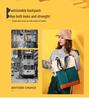 Carefully Selected Women's Laptop Backpack: Versatile Travel, Student, Shoulder, and Crossbody Bag