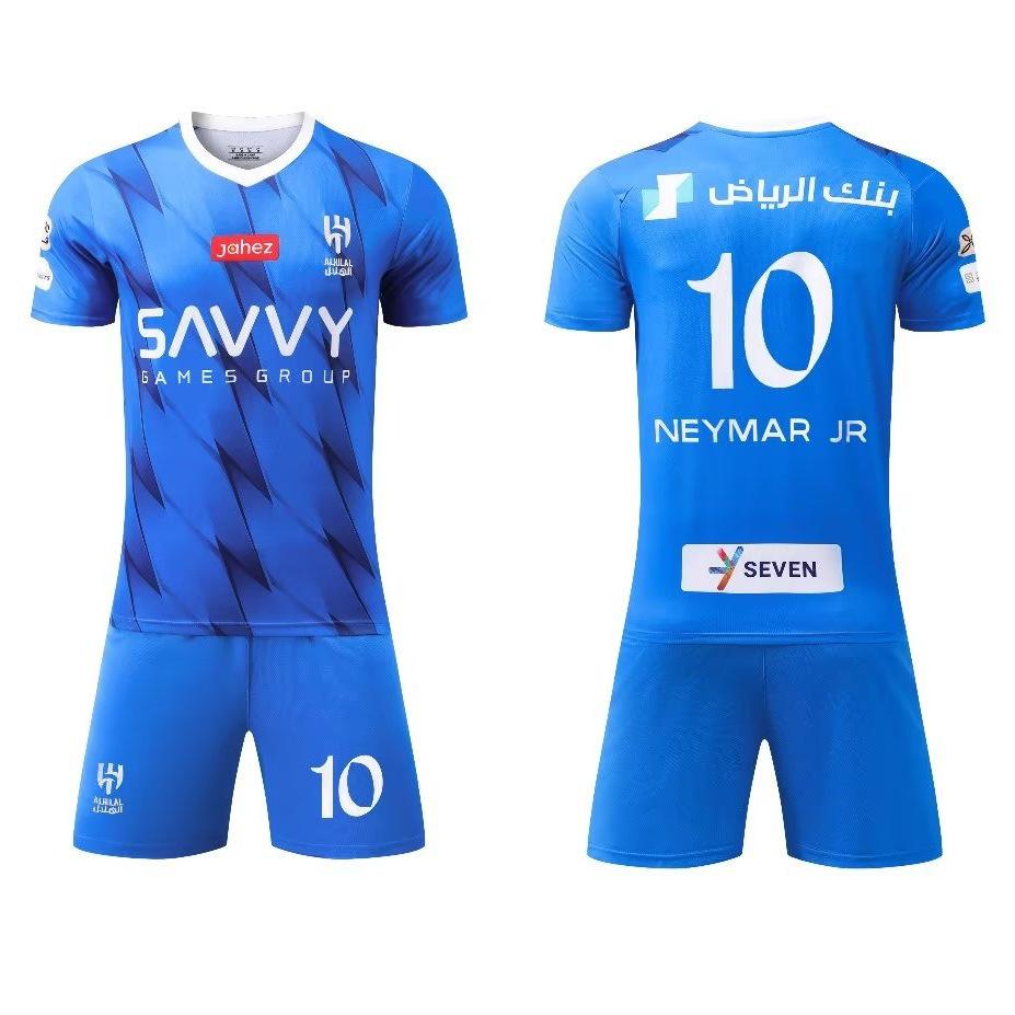 Fußballtrikot Trikotset mit Nummer Miami Crescent Neymar Riad C Römisches Stadt Harland Fan Edition