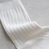 Monfoot Women S Wide Ribbed Long Neck SockS White