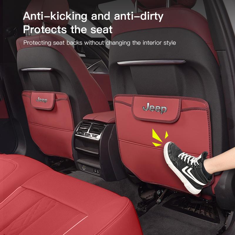 Pro auto Jeep Podložka proti nečistotám Potahy autosedaček Zadní chrániče Kryt pro Jeep Grand Cherokee Wrangler JK Gladiator Compass Renega