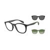 MODERN Round Sunglasses Men's Matte Black