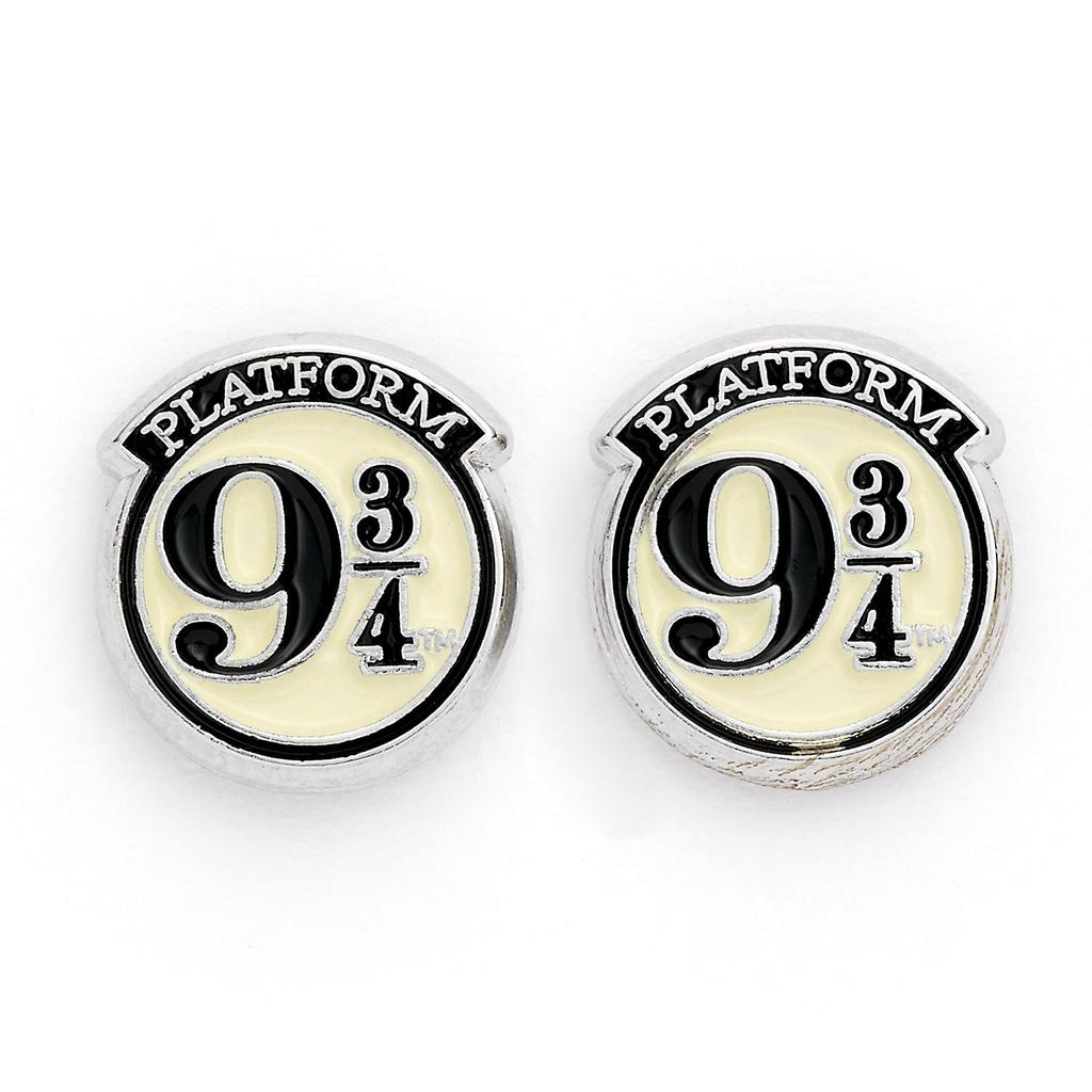 Harry Potter Stud Earring Set Platform 9 3/4, Hedwig & Letter, Deathly Hallows