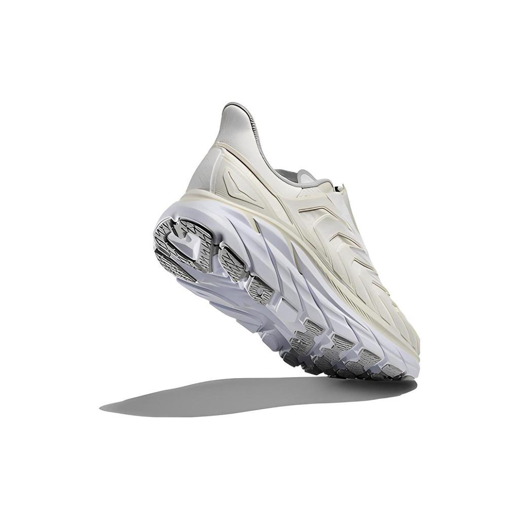 HOKA Project Clifton Blanc De Blanc Unisex Sneakers Cream Lunar-Rock 1127924-BDBLR