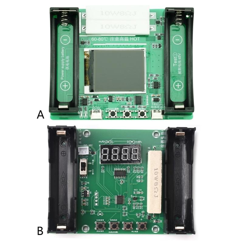 Single Channel Battery Internal Resistance Capacity Analyzers Automatic 9 Cycle Charging Discharging For 18650 Cells