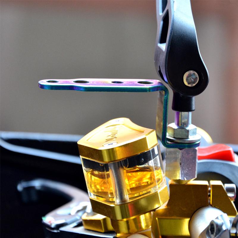 Motorrad LED Scheinwerferhalter Rückspiegel Lampe Scheinwerfer Verlängerungshalter Klemme Multifunktion Motorradzubehör