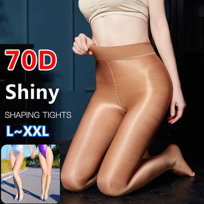 70D Oil Shiny Καλσόν Shaping Καλσόν Καλσόν Αντανακλαστικές γυαλιστερές μακριές κάλτσες Καλσόν νυχτερινής διασκέδασης