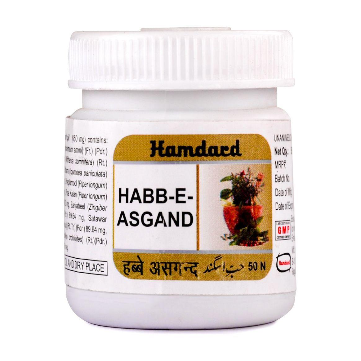 

Хабб-Е-Асганд (50 таб, 650 мг), Habb-Е-Asgand, Hamdard
