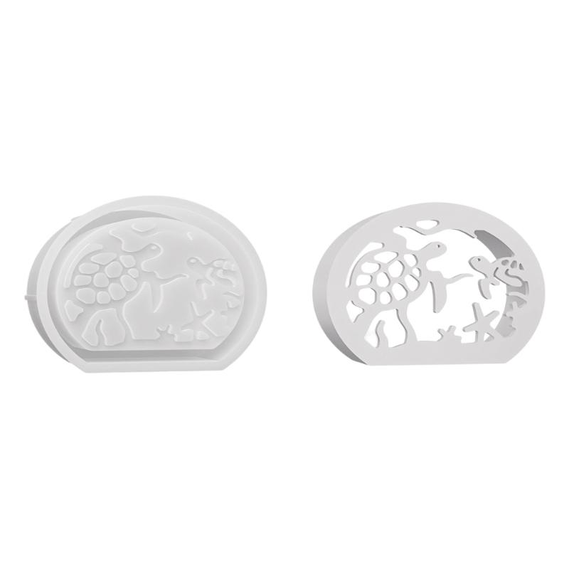 

Ocean Themed Silicone Candle Holder Mold Food Grade Silicone Temperature Resistant for Candle Holder Holiday Decoration