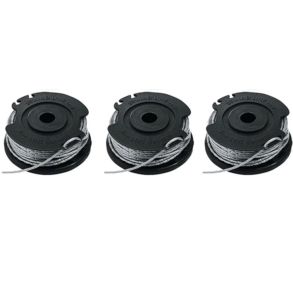 3PCS Trimmer Spool Line Garden Grass Wire 1.65mm Round Cord 4m For RLT36