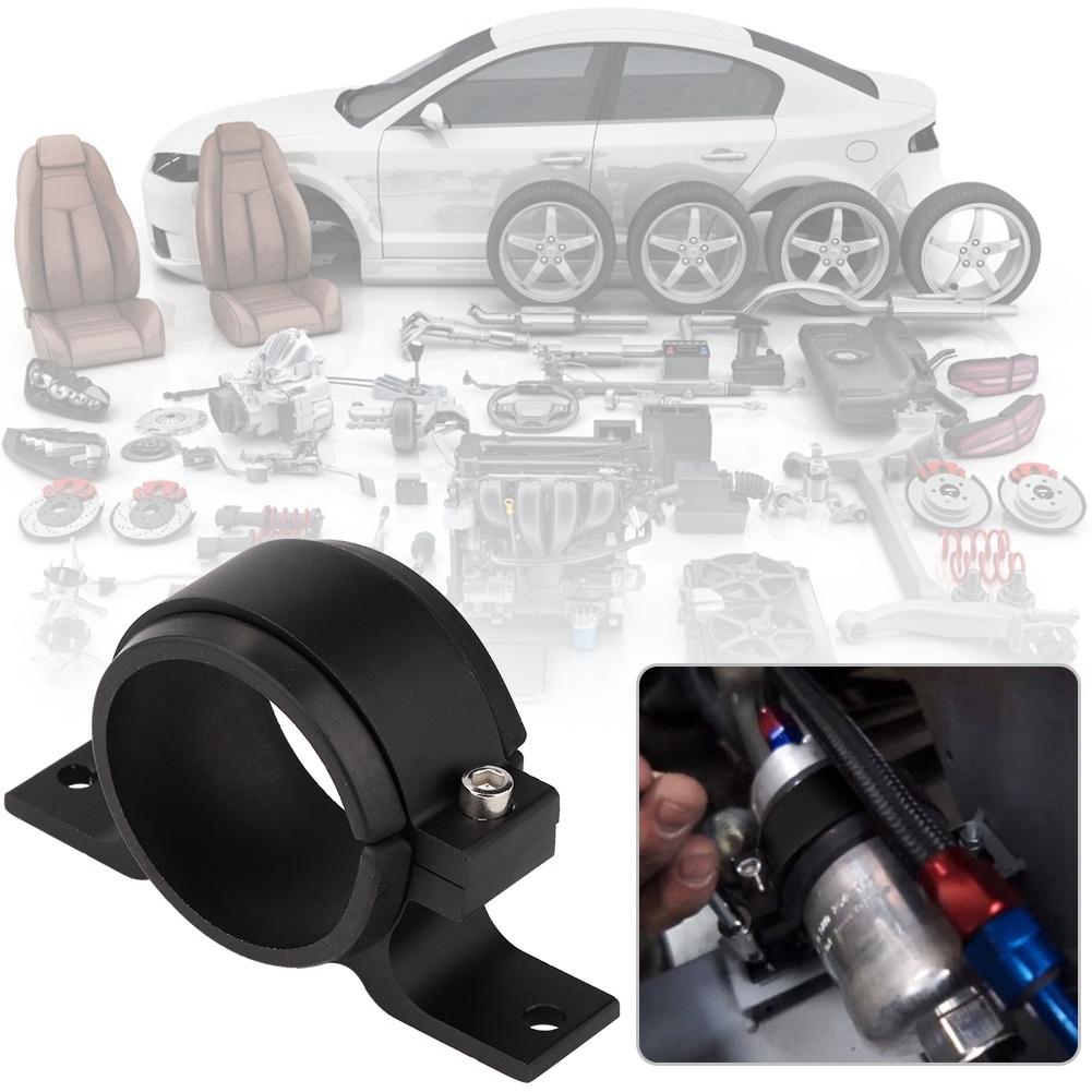 60mm Aluminum Alloy Car External Fuel Pump Mounting Bracket Filter Clamp Cradle