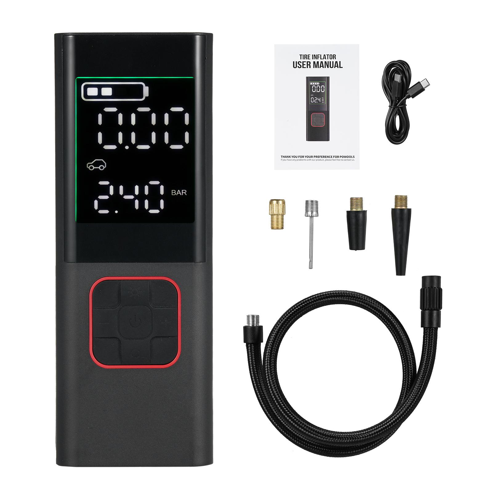 Tire Inflator Portable Air Compressor 160PSI