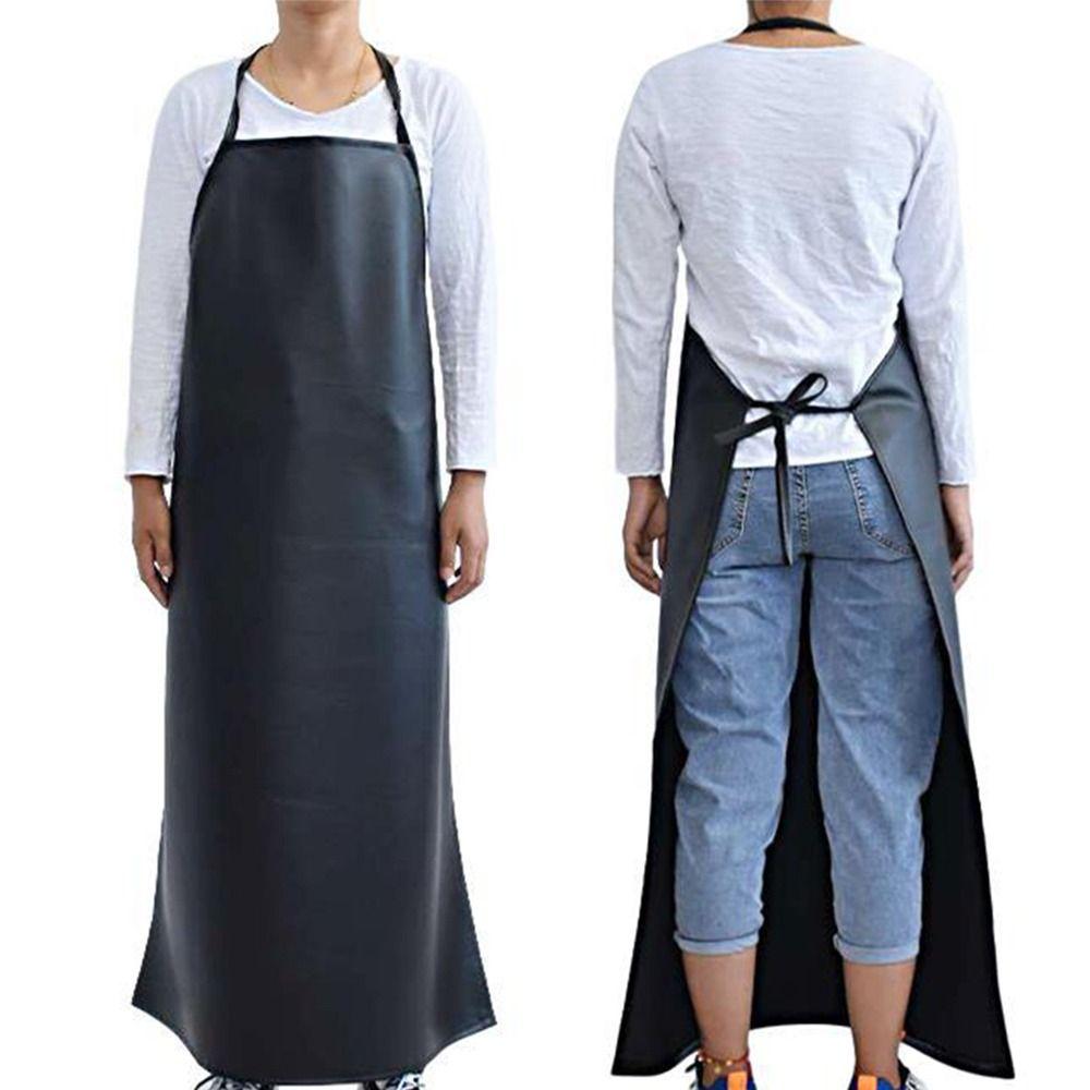 Thickened Welding Protective Apron 95/120cm Kitchen Apron Work Apron Welding Protective Gear