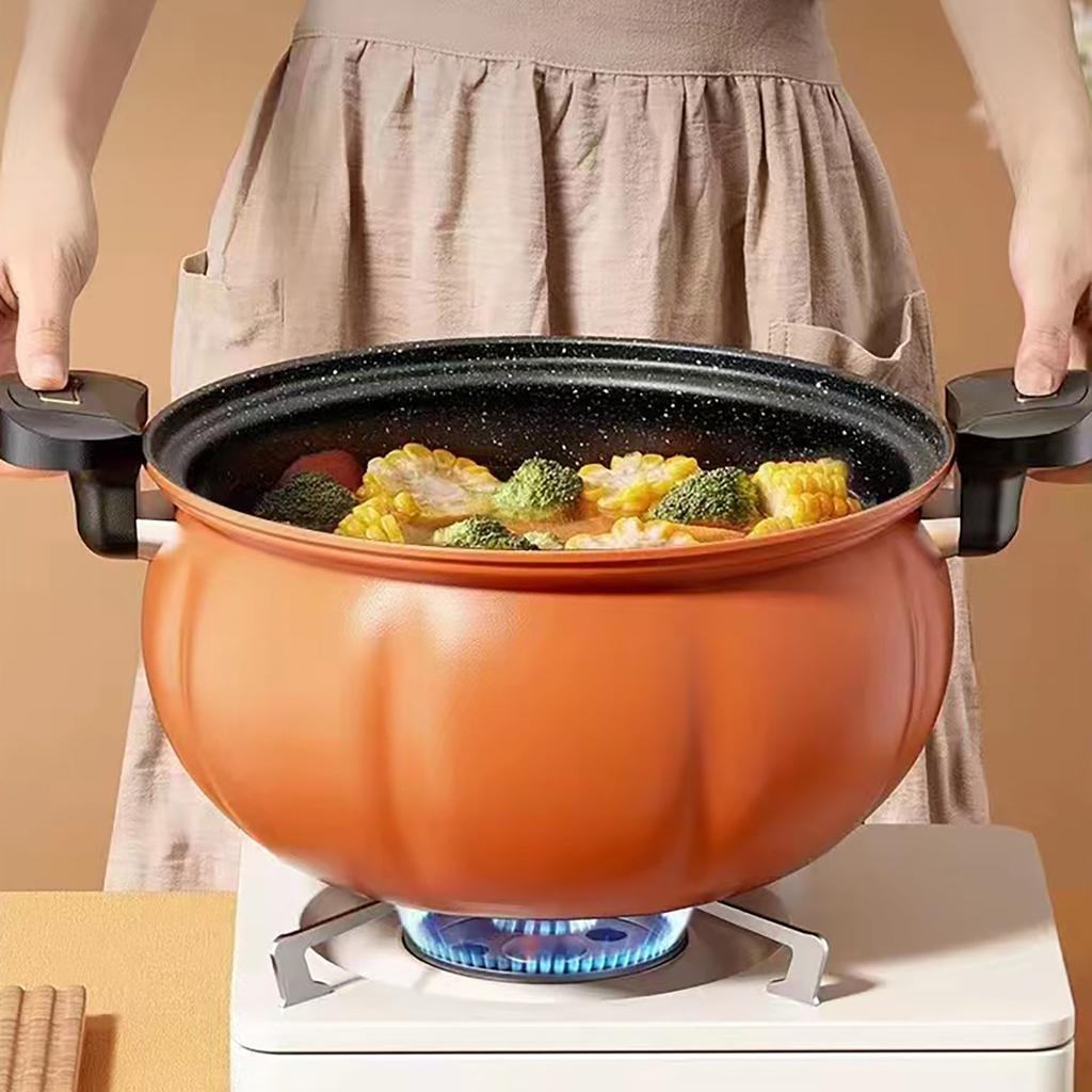Medical Stone Soup Pot Large Capacity Excellent Sealing Saucepan Anti Scald Silicone Cover Multi