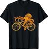 Octopus Riding Bicycle Octopus T-Shirt Unisex T-Shirt