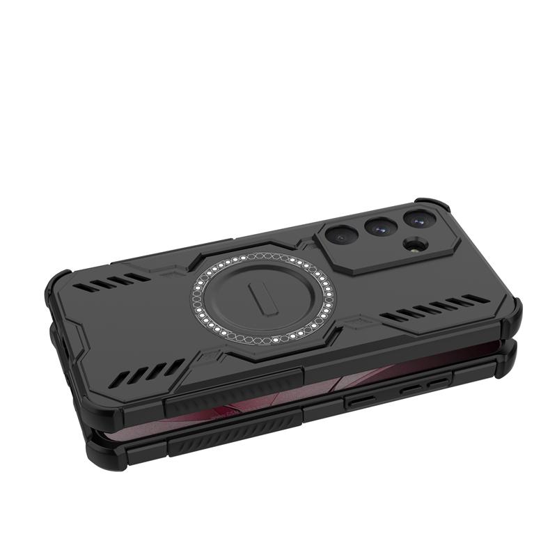 For Samsung Galaxy S25 FE Case Samsung S25 FE Anti-knock Magnetic Adsorption Wireless Charge Back Cover For Samsung S25 FE Case