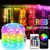 LED String Light Bluetooth Fairy Light USB 5V 20m 10m 5m Dreamcolor Music Sync Party Garland Decor