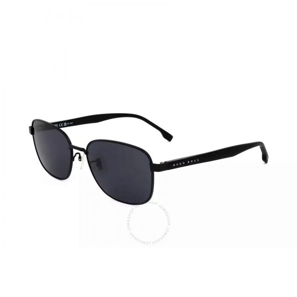 

Hugo Boss Grey Square Men s Sunglasses BOSS 1294 F S 0003 56