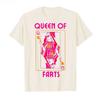 Queen Of Farts Embarrassing Joke Adult Humor Tshirt Unisex Unisext Shirts Short Sleeve Tops