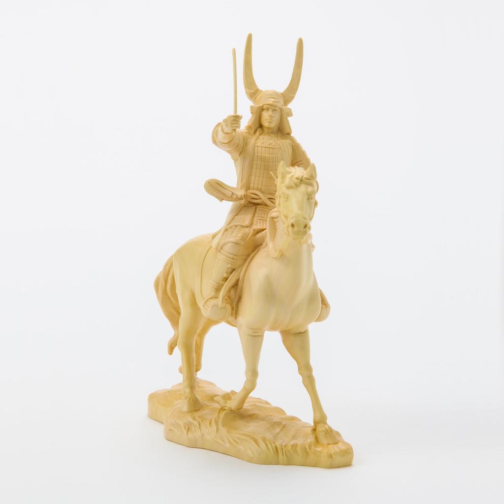 HASEL Sengoku-Kriegsherren Holzfigur von Naomasa Ii