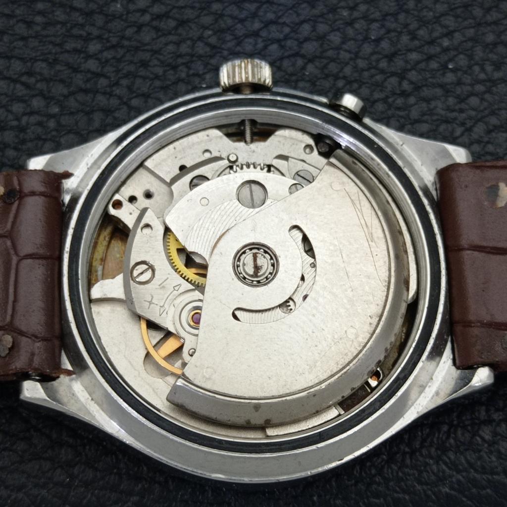 VINTAGE RICOH R31 AUTOMATIC JAPAN MENS RED COLOR DIAL WATCH a500615-5 R153-a500615