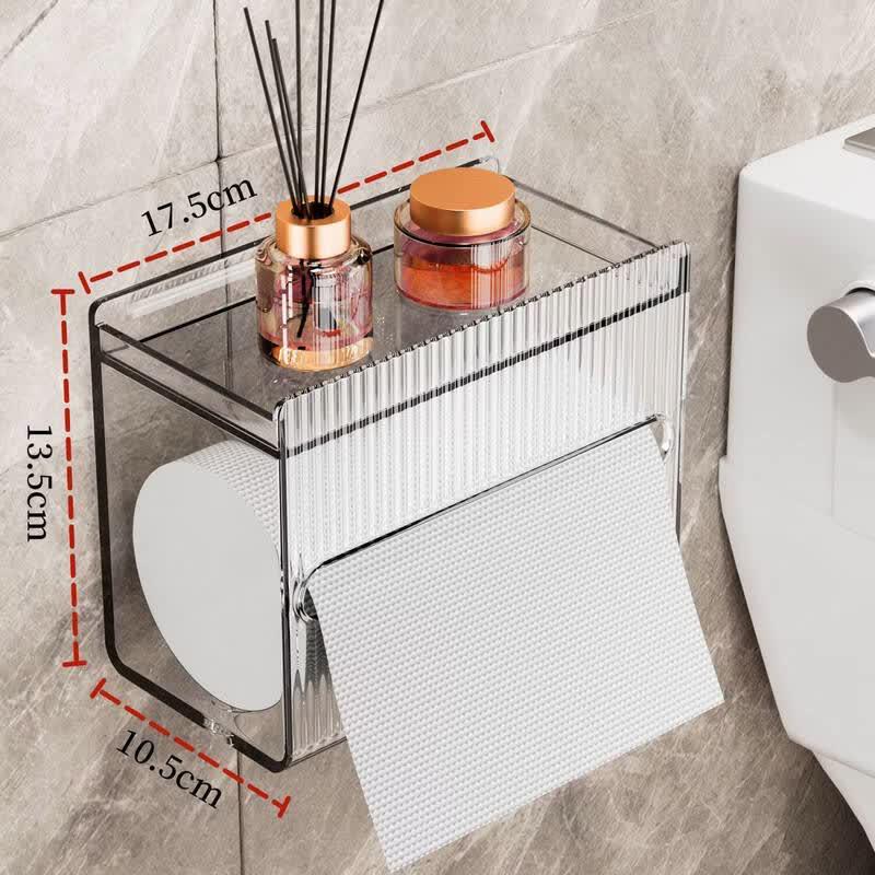 LIEI Adhesive Wall-Mounted Tissue Box